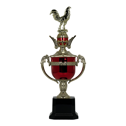 Trofeo de Copa con Figura Serie PC de Gallo